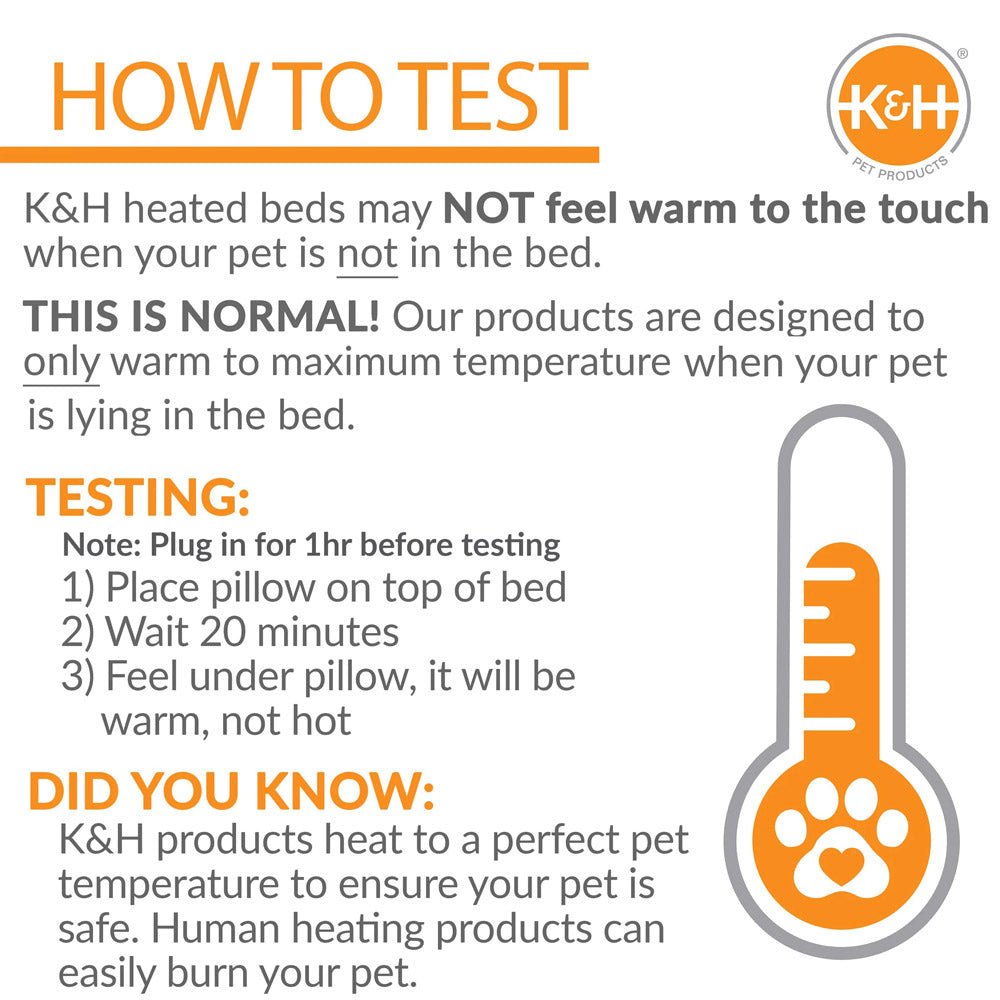 K&H Thermo-Kitty Heated Cat Mat